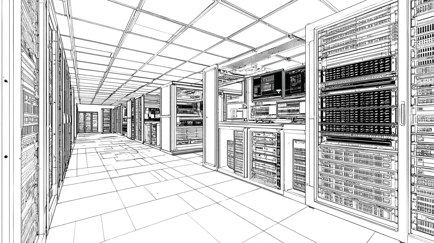 data center sketch