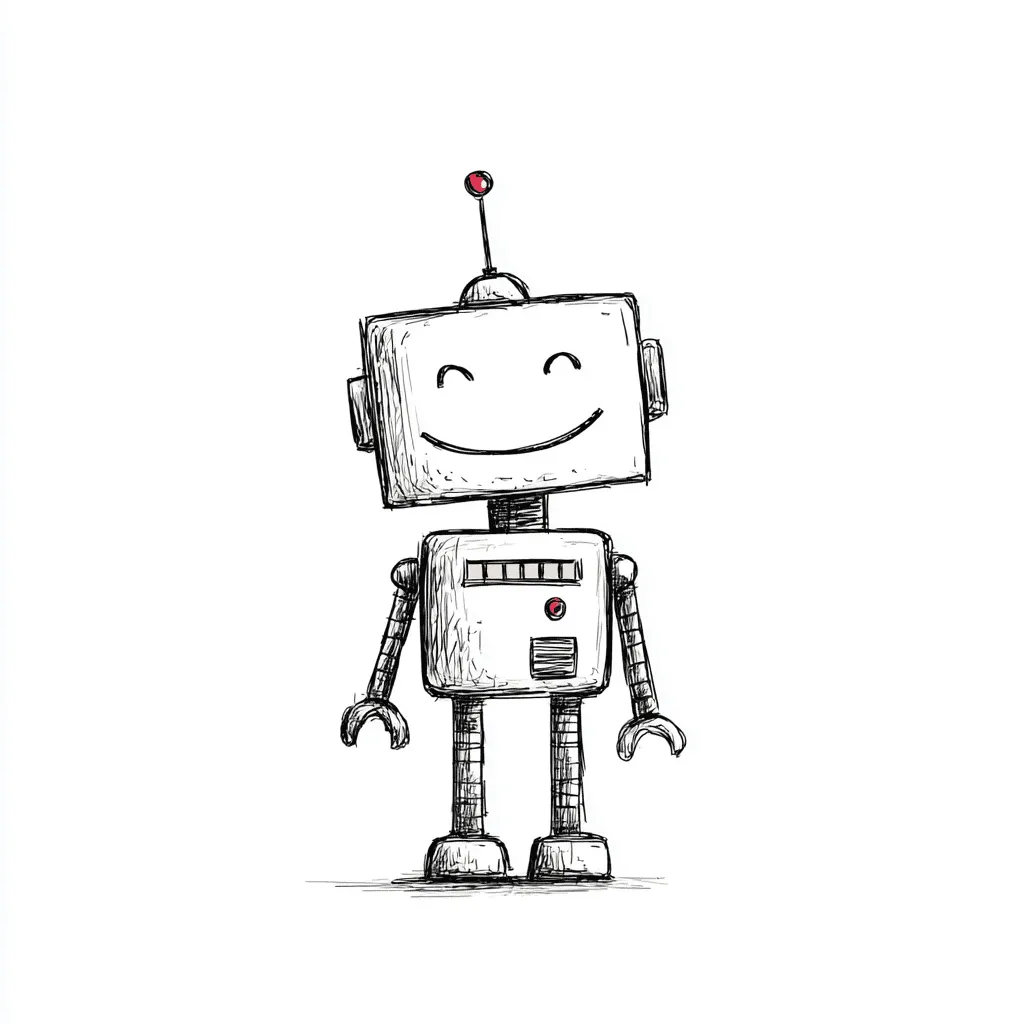 happy robot