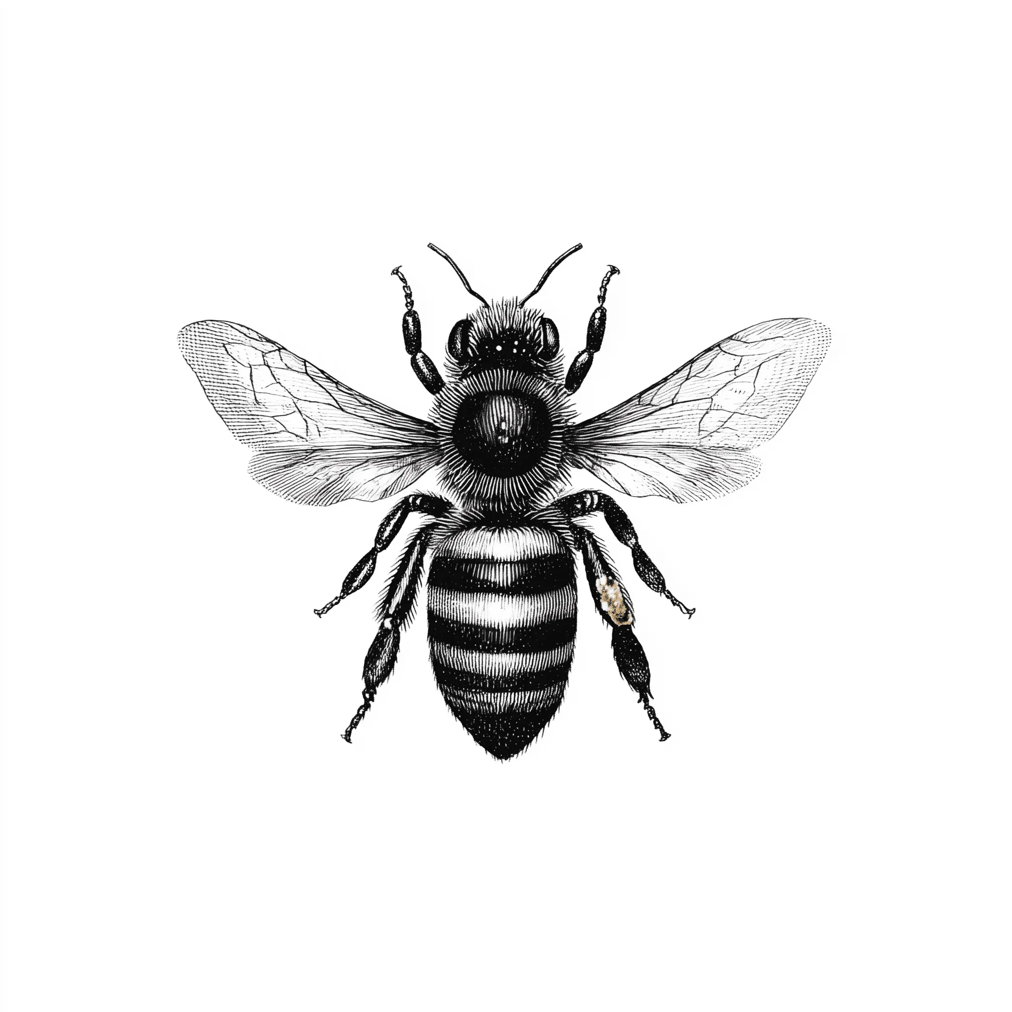 bee sketch
