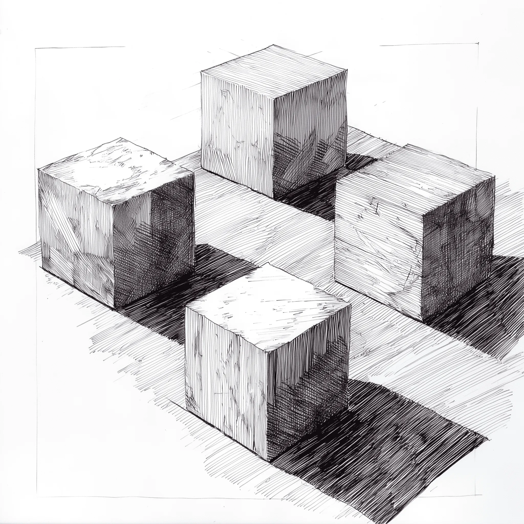 cubes sketch